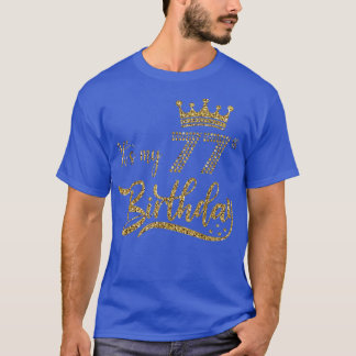 Mein 77. Geburtstag, Niedliche Frauen, 77 Jahre al T-Shirt