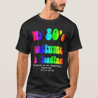 Mein 80er Kostüm Laden Halloween T-Shirt Rainbow F