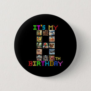 Mein 8. Geburtstag Lustiges Italienisches Brainrot Button
