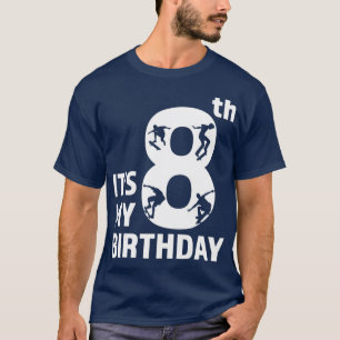 Mein 8. Geburtstagskateboard macht 8 Skater T-Shirt