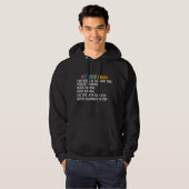 Mein ADHD-Gehirn - Geschenk zur Neurovielfalt Hoodie (Vorne ganz)