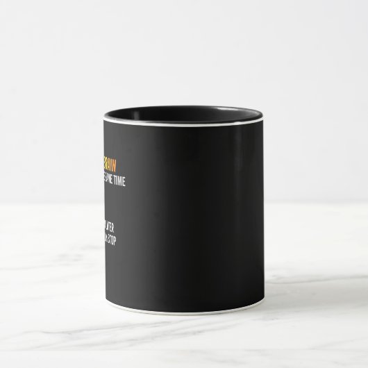 Mein ADHD-Gehirn - Geschenk zur Neurovielfalt Tasse (Zentrum)
