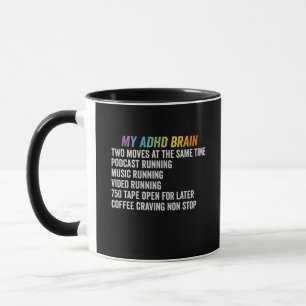 Mein ADHD-Gehirn - Geschenk zur Neurovielfalt Tasse