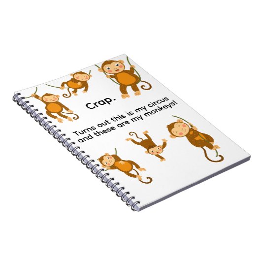 Mein Affenbuch Notizblock (Rechte Seite)