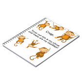 Mein Affenbuch Notizblock (Linke Seite)