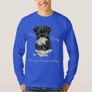Mein Affenpinscher Ate mein Lektionsplan T-Shirt