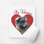 Mein Affenpinscher Valentine Mousepad (Mit Mouse)