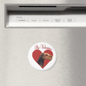 Mein Airedale Terrier Valentine Magnet (In Situ (Geschirrspüler))