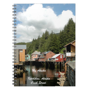 Mein Alaska, Ketchikan, Alaska - Anmerkungs-Buch Notizblock