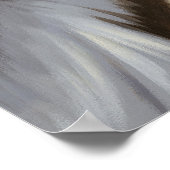 Mein Albatross ART DRINT große Augenbrauen gothisc Poster (Ecke)