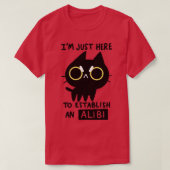 Mein Alibi T-Shirt (Design vorne)