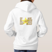 Mein All-Star-Team Frauenfußball-Hoody Hoodie (Rückseite)