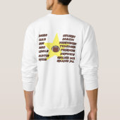 Mein All-Star-Team Männerpulli-Links Sweatshirt (Rückseite)