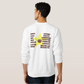 Mein All-Star-Team Männerpulli-Links Sweatshirt (Schwarz voll)