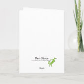 Mein Alligator Valentine Karte (Rückseite)