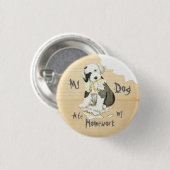 Mein alter englischer Schäferhund aß meine Button (Vorne & Hinten)