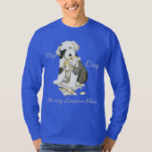 Mein alter englischer Sheepdog hat meinen Lektions T-Shirt (Vorderseite)