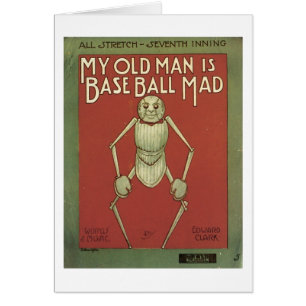 Mein alter Mann ist Baseball Mad Vintag Songbook C