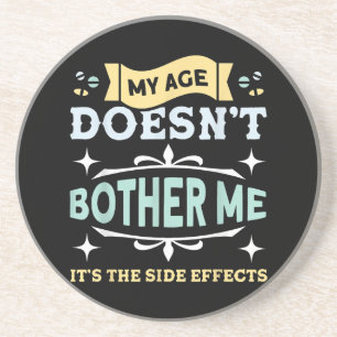 Mein Alter verletzt mich alte Leute nicht sarkasti Getränkeuntersetzer