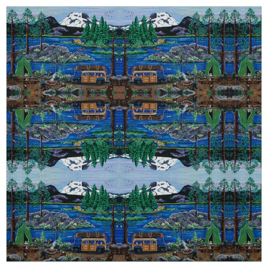 Mein "altes" Camping Woody Stoff (Muster)