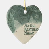 Mein altes Kentucky-Zuhause Keramikornament (Rechts)