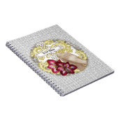 Mein Amaryllisches Christliches Kreuz Notizblock (Rechte Seite)