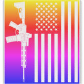 Mein Amerika  Aufkleber (Vorderseite)