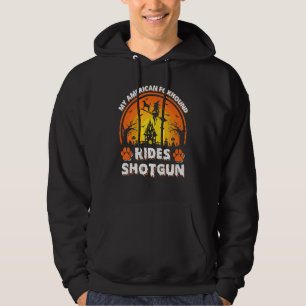 Mein Amerikanischer Fuchsjagd-Hund Reitet Hexe Sch Hoodie