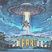 Mein amerikanischer Traum Aufkleber (Vorderseite)