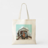 Mein Amish Covered Bridge Tote Bag Tragetasche (Rückseite)