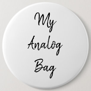 Mein Analog-Tasche-Button Button