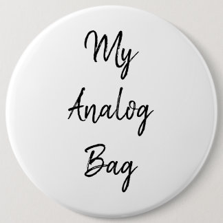 Mein Analog-Tasche-Button Button