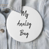 Mein Analog-Tasche-Button Button (Beispiel)