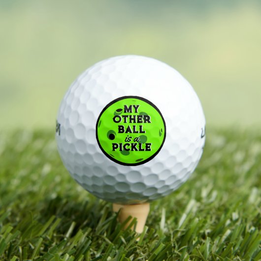 Mein anderer Ball ist ein Pickle Golfer Green Pick (Insitu T-Shirt)