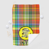 Mein anderer Ball ist ein Pickle-Golfer-Pickleball Golfhandtuch (Insitu)