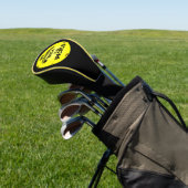 Mein anderer Ball ist ein Picknickgolfer-Gelber Pi Golf Headcover (In SItu)