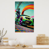 Mein anderer Chauffeur ist ein Auto Poster (Küche)