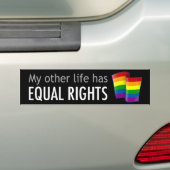 Mein anderer, dunkler Autoaufkleber (Auf Auto)