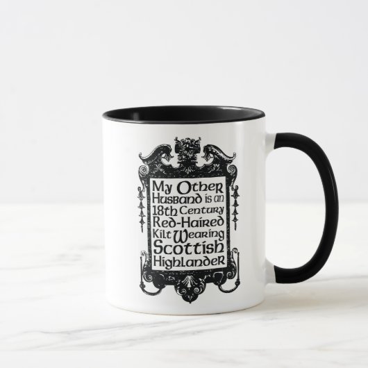 Mein anderer Ehemann - Hochländer Tasse (Rechts)