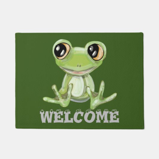 Mein anderer Freund von Green Frog Doormat Fußmatte (Vorderseite)