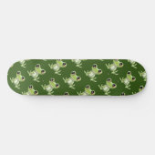 Mein anderer Green Frog Friend Skateboard Deck (Horizontal)