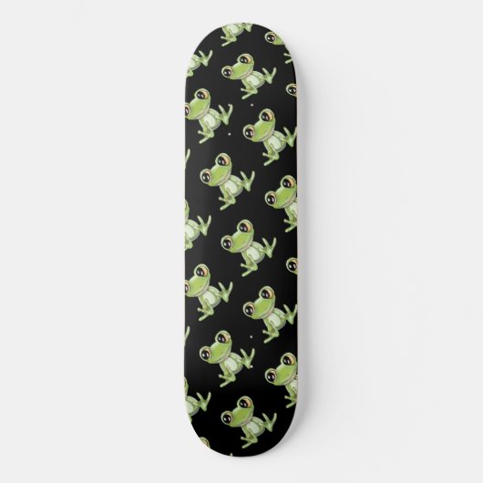 Mein anderer Green Frog Friend Skateboard Deck (Vorderseite)
