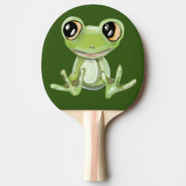 Mein anderer Grüner Frog Freund Ping Pong Paddle Tischtennis Schläger