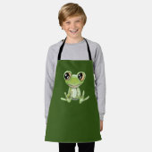 Mein anderer grüner Froschfreund-Schürze Schürze (Getragen)