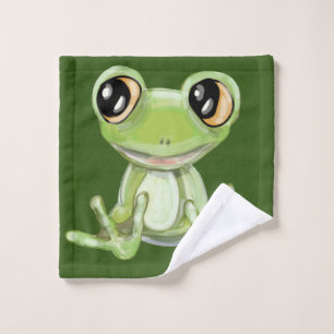 Mein anderer grüner Froschfreund Waschlappen