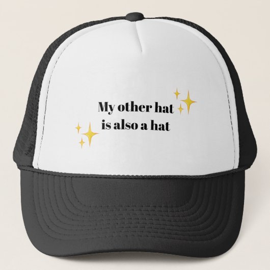 Mein anderer Hut Truckerkappe (Vorderseite)