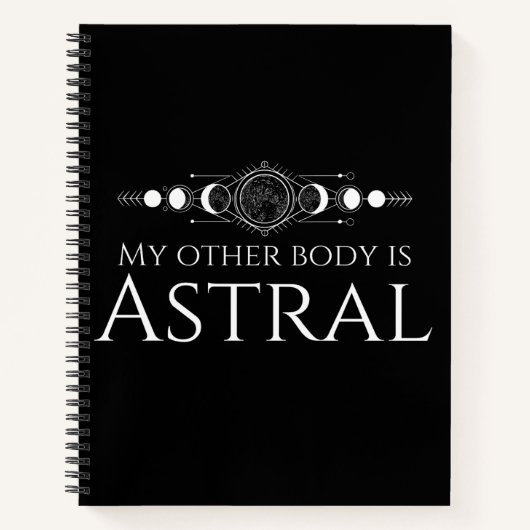 Mein anderer Körper ist Astral Notizblock (Vorderseite)