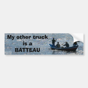 Mein anderer LKW ist ein BATTEAU Autoaufkleber