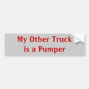 Mein anderer LKW ist ein Pumper Autoaufkleber