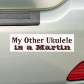 "Mein anderer Ukulele" Ukulele-Kasten-Aufkleber Autoaufkleber (Auf Auto)